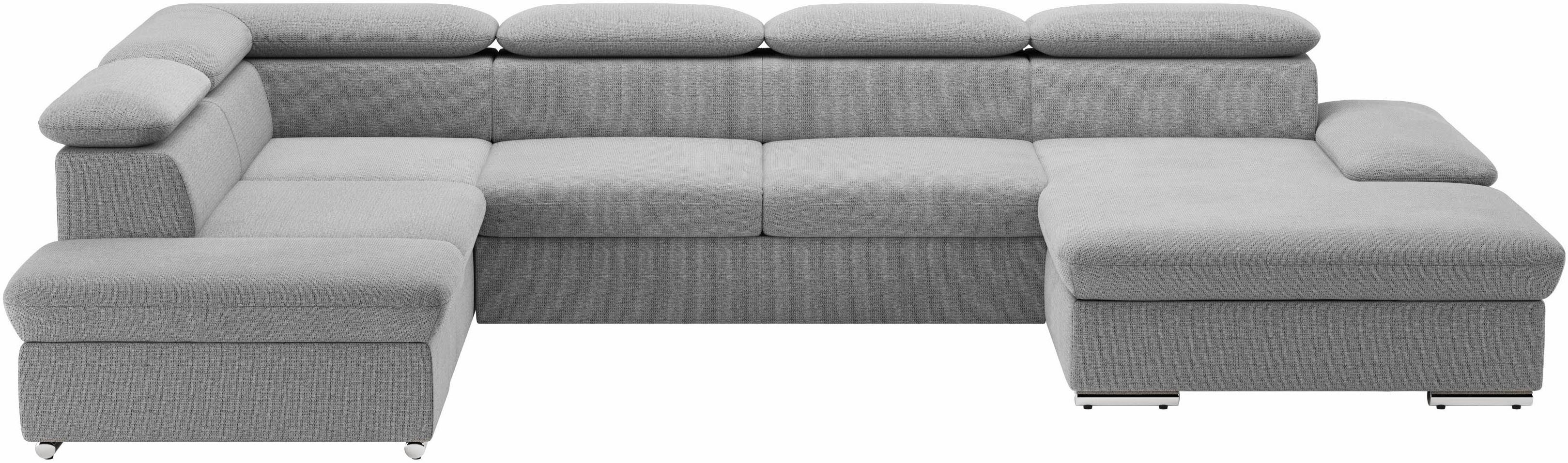 sit&more Wohnlandschaft Valantine U-Form, inkl. Kopf- günstig online kaufen