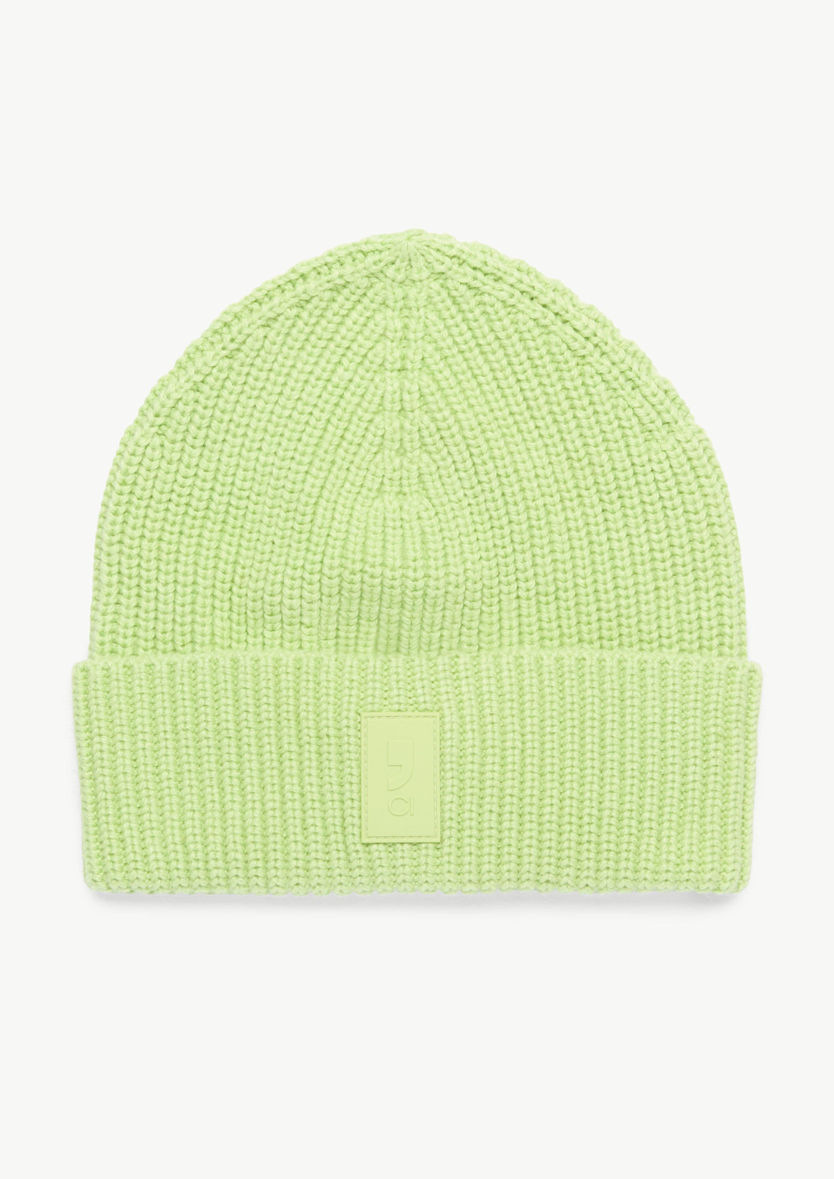 Strickmütze Mütze mit Label-Patch