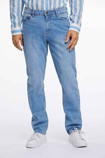 LINDBERGH 5-Pocket-Jeans mit leichter Waschung