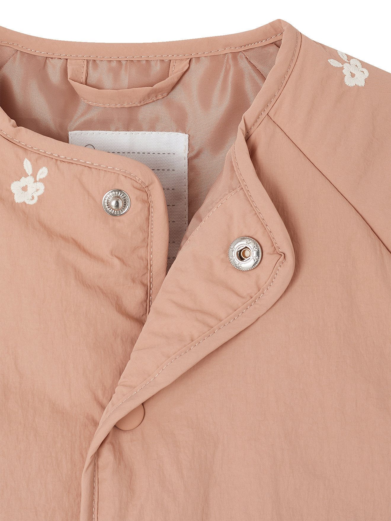 vertbaudet Blouson Baby Steppjacke mit Stickerei, Mädchen
