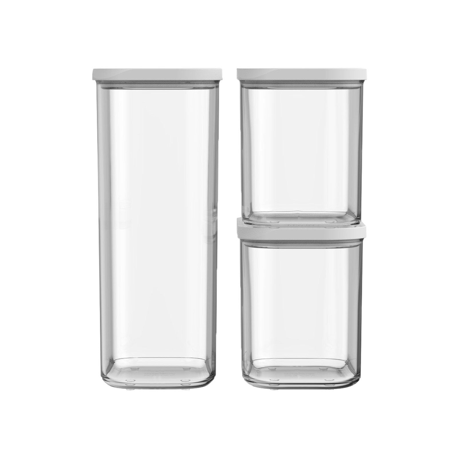 Mepal Vorratsdose Modula Vorratsdosen 3er Set, Material-Mix, (3-tlg)