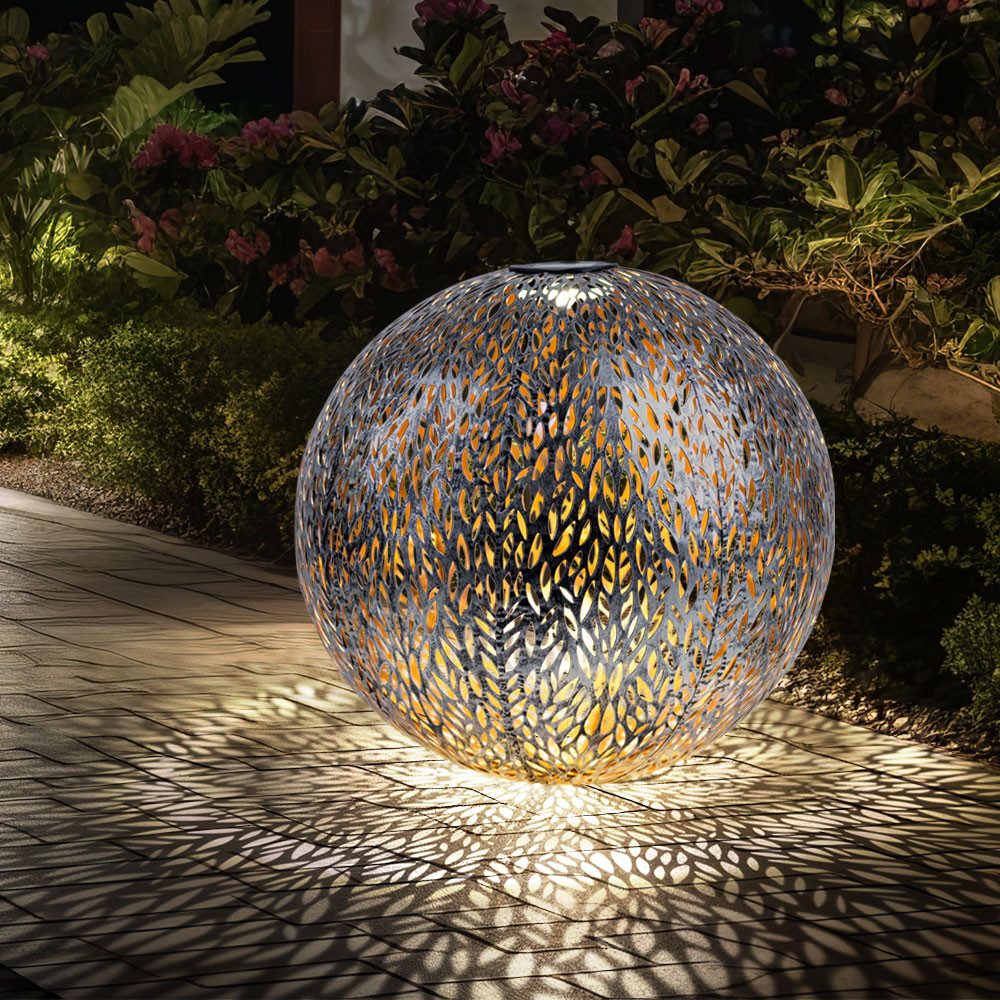 GLOBO LIGHTING LED Solarleuchte, LED-Leuchtmittel fest verbaut, Warmweiß, S günstig online kaufen