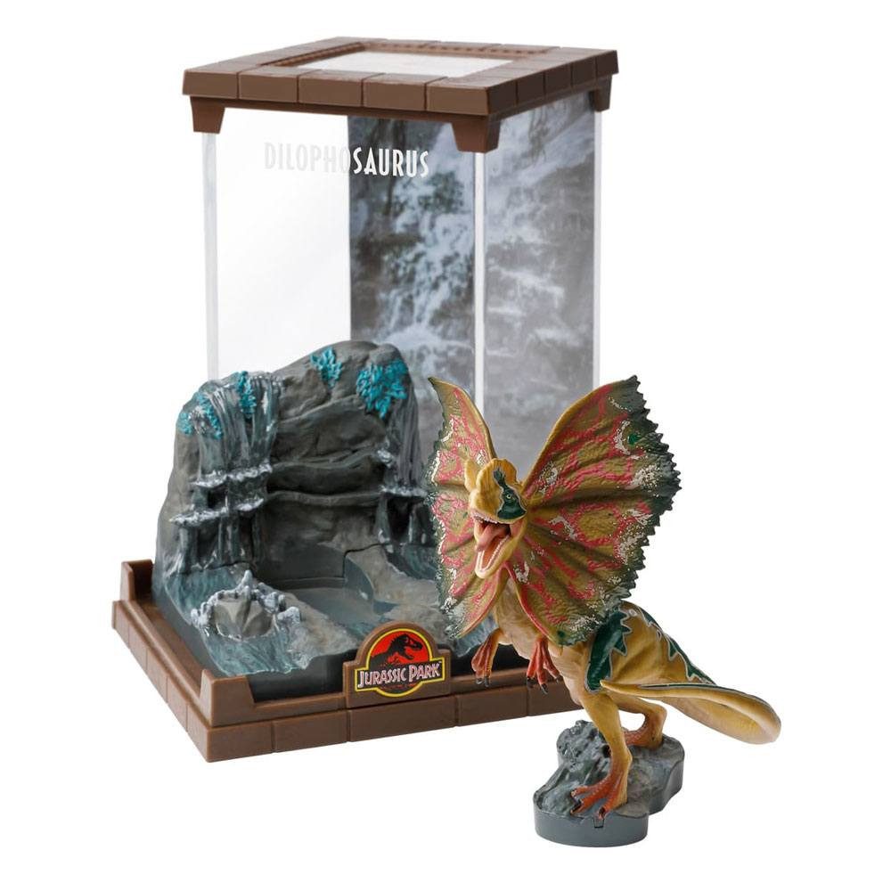 Noble Collection Merchandise-Figur Jurassic Park Creature PVC Diorama Dilophosaurus 18 cm