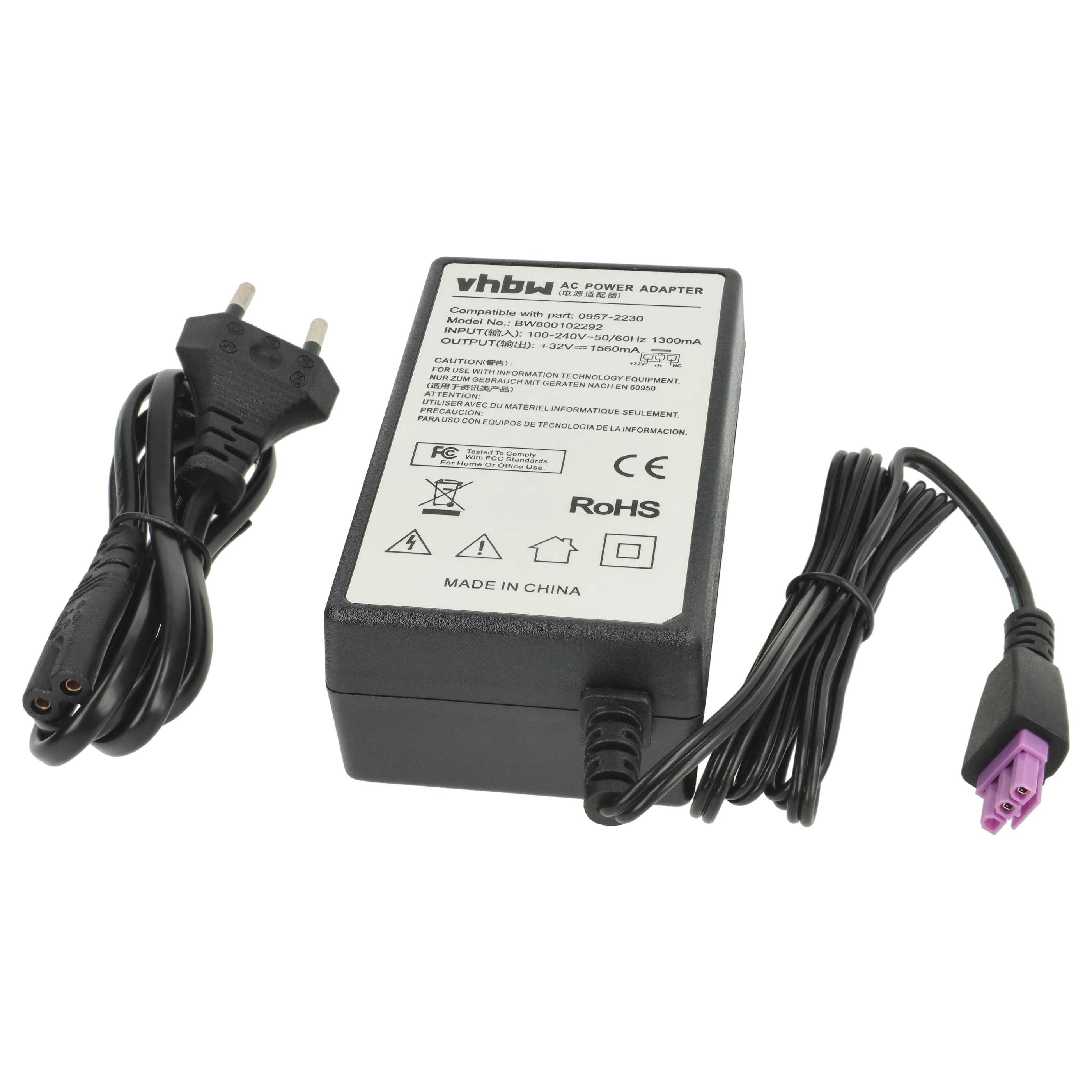 vhbw Netzteil passend für HP Deskjet 6940, 6520, 6540, 5850, 5652, 6500, Netzteil