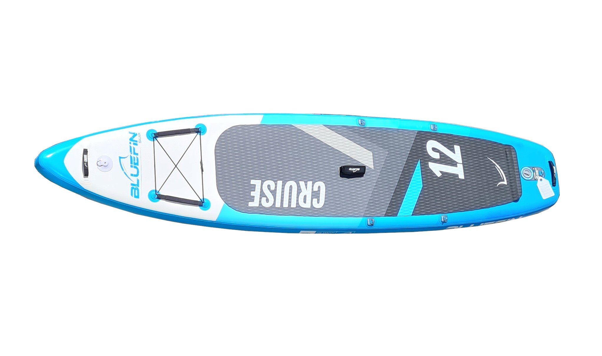 Bluefin SUP SUP-Board Cruise 12\' (366cm) mit Kajak Conversion Kit Modell  2020 V3.0, Freizeit-Paddleboard, (Set)