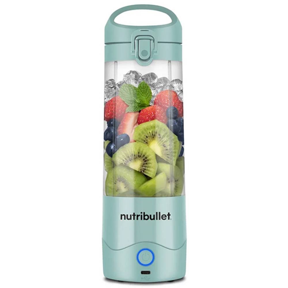 nutribullet Standmixer NBP003LBL Smoothie-Maker Hellblau 0C22300096, BPA-frei, spülmaschinenfest
