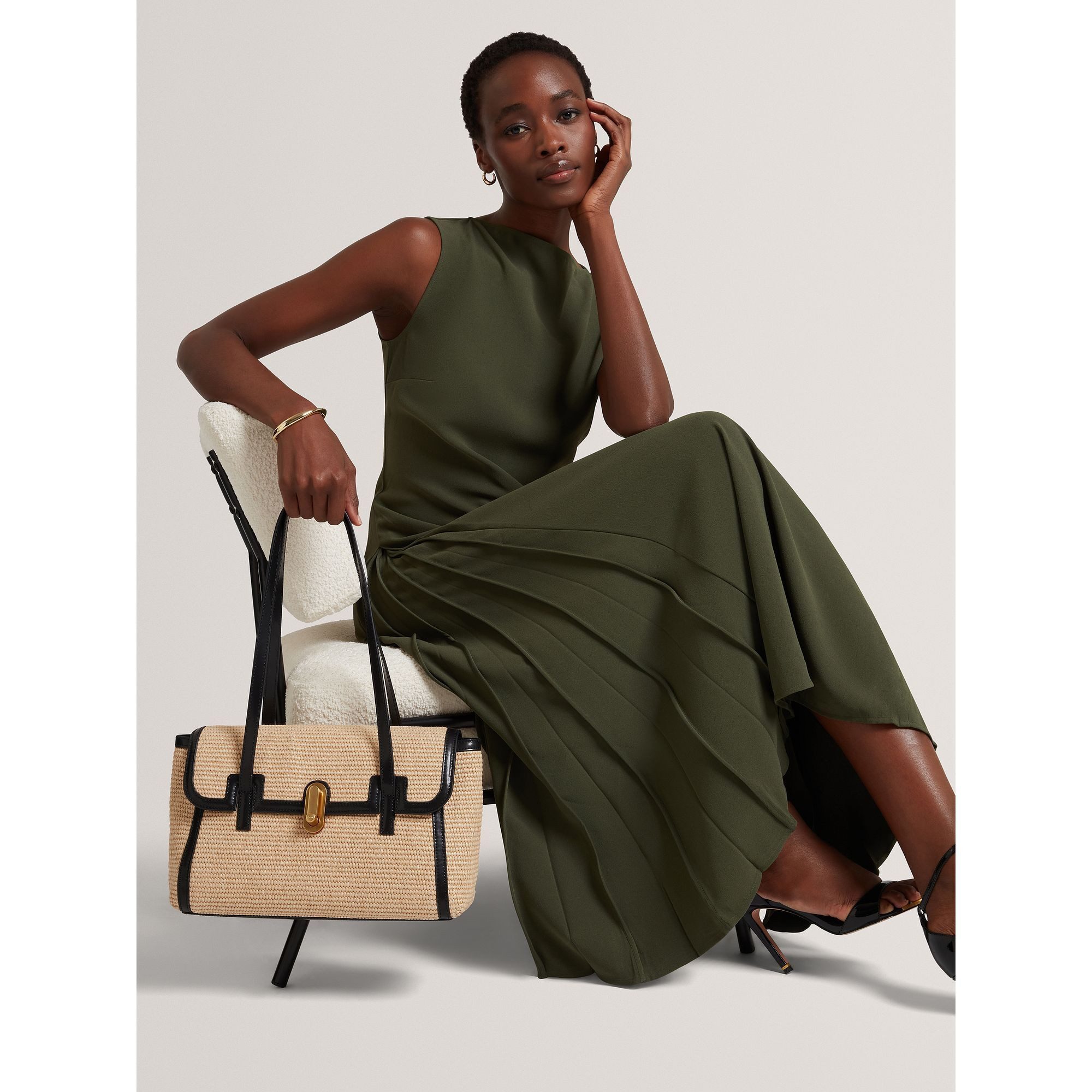 Ted Baker Schultertasche Kkylii, Polyethylen