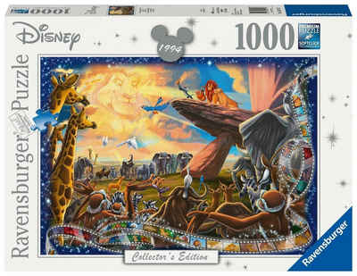 Ravensburger Puzzle Walt Disney: Der König der Löwen. Puzzle 1000 Teile, 1000 Puzzleteile