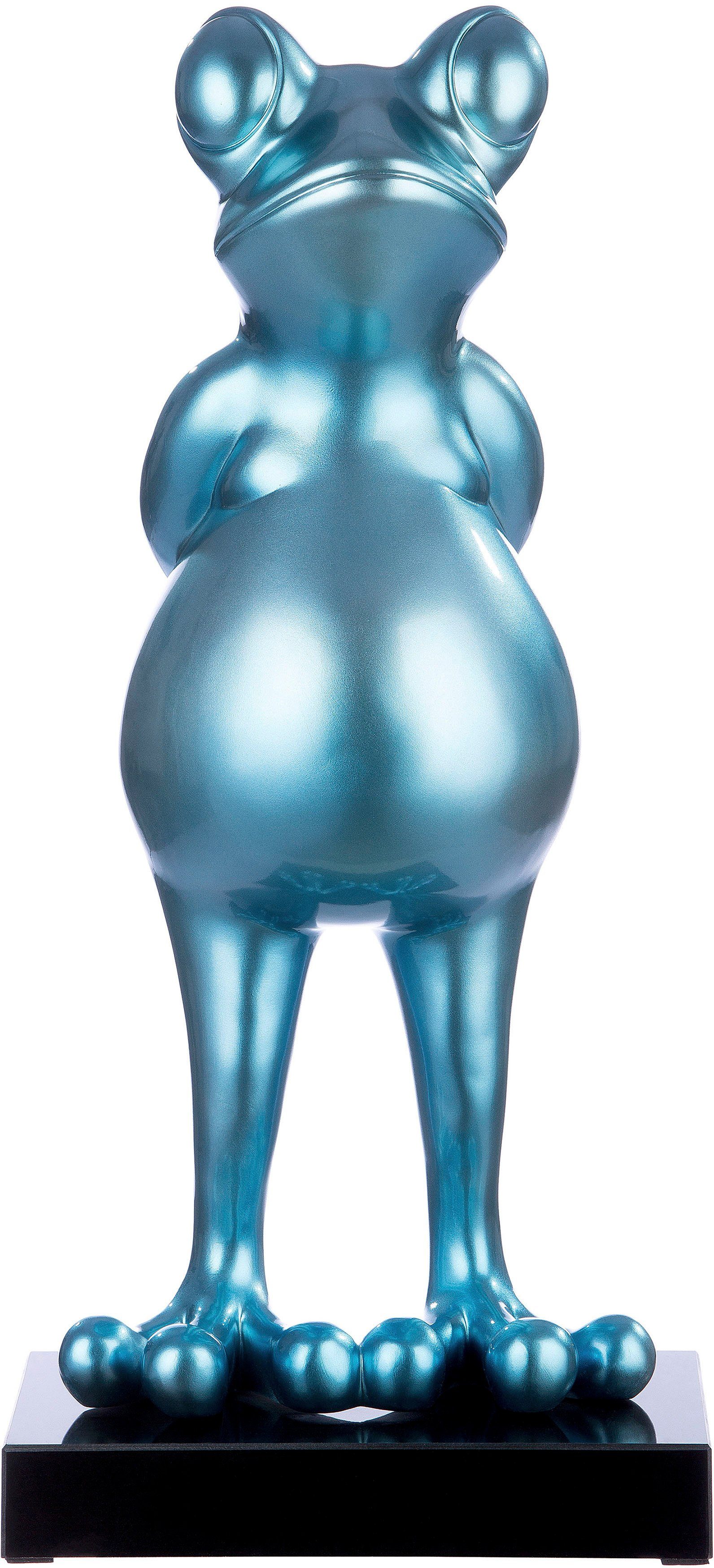 (1 Blau petrol by Tierfigur Skulptur Frosch Gilde St) Casablanca