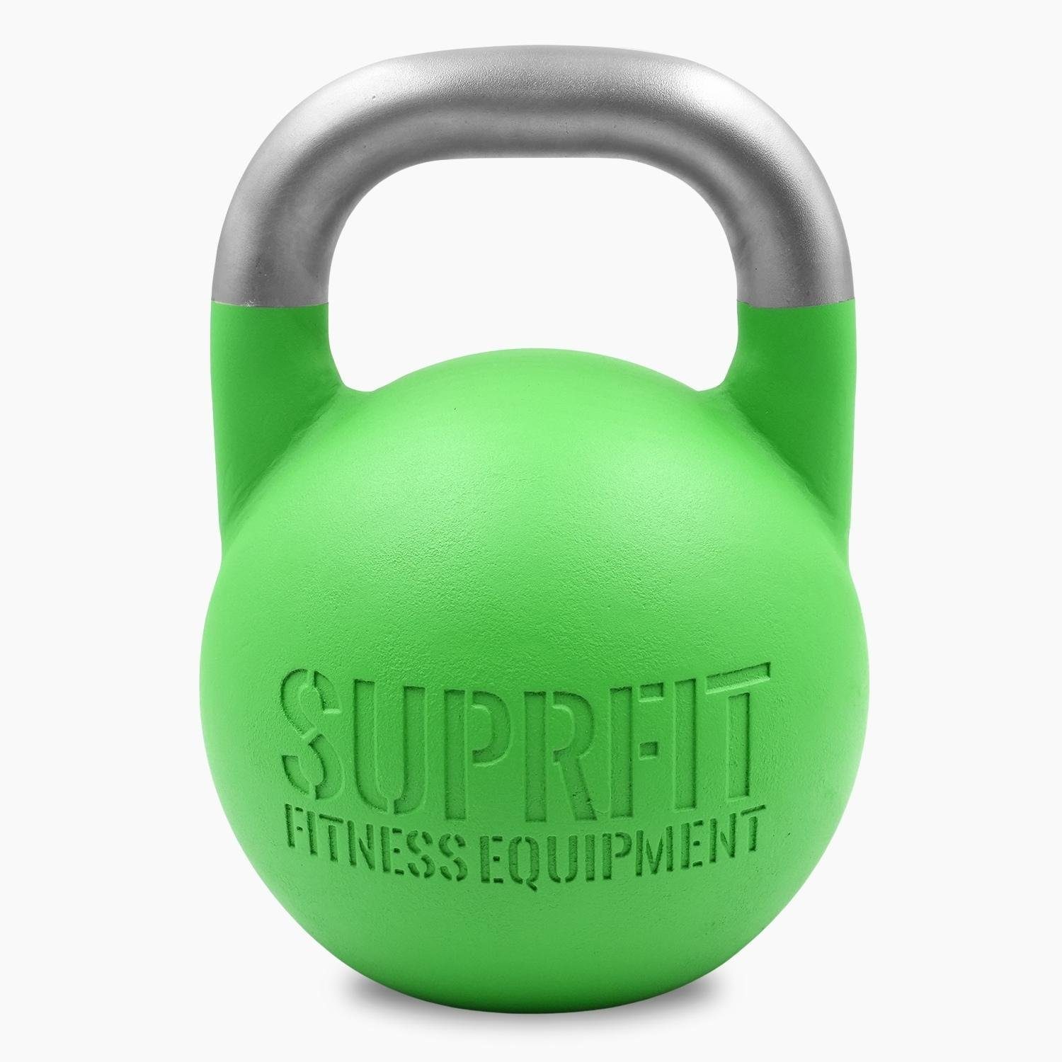 SF SUPRFIT Kettlebell Pro Competition, Multifunktionale Stahl Kugelhanteln für Kraft- & Crosstraining
