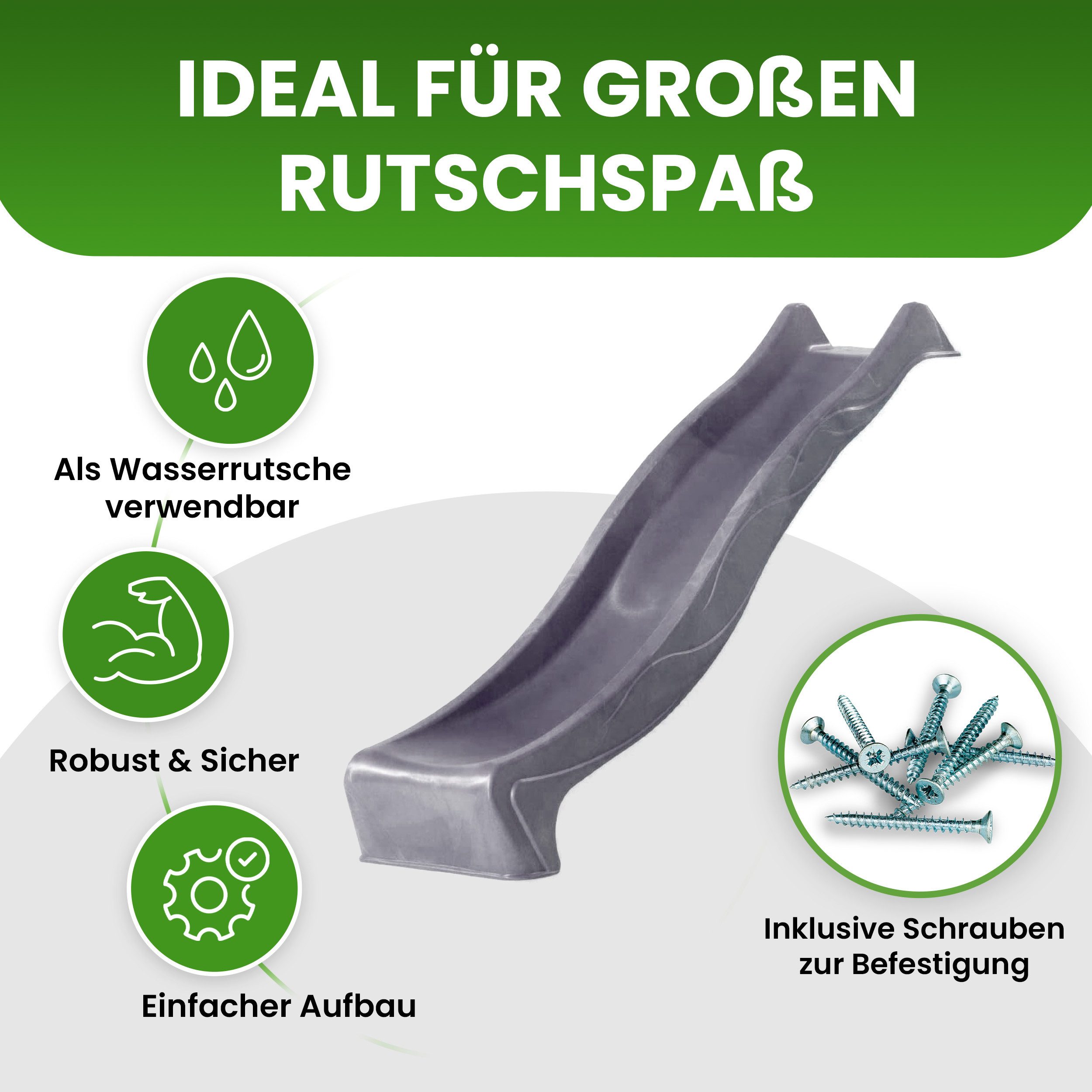 Gartenwelt Riegelsberger Anbaurutsche 290 cm für günstig online kaufen