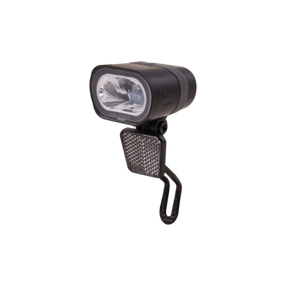 Phares Avant Vélo LED Spanninga Axendo 40 Lux - Noirs, Pour Dynamo, éclairage Puissant