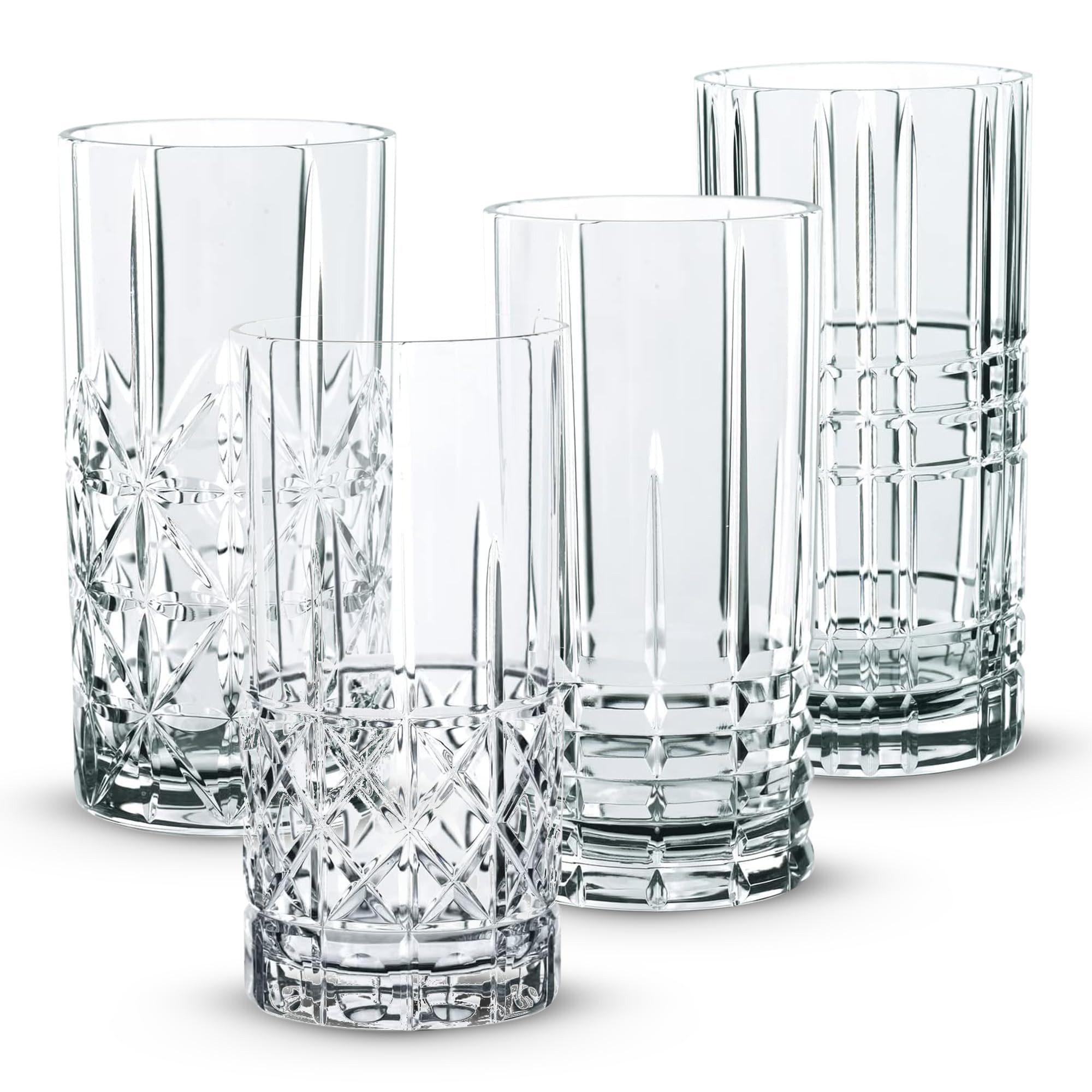 Longdrinkglas Highland Longdrinkgläser 445 ml 4er Set