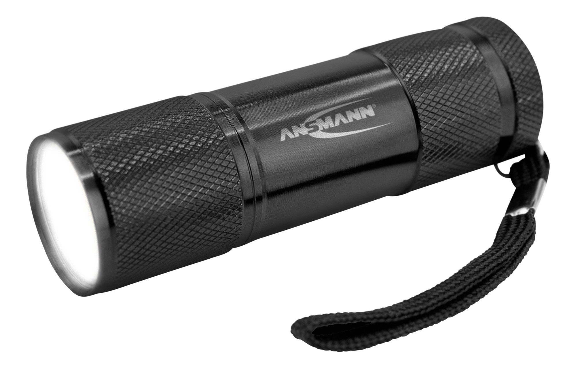 ANSMANN AG LED Taschenlampe Action COB LED Mini Taschenlampe, Aluminium, IPX3