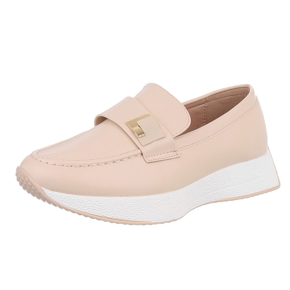 Ital-Design Atmungsaktive Plattformsandale für Damen im Alltag Slipper (898 günstig online kaufen