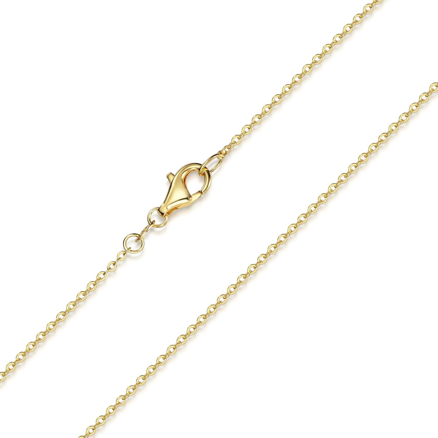 Materia Gliederkette Damen Gold Ankerkette Fein günstig online kaufen