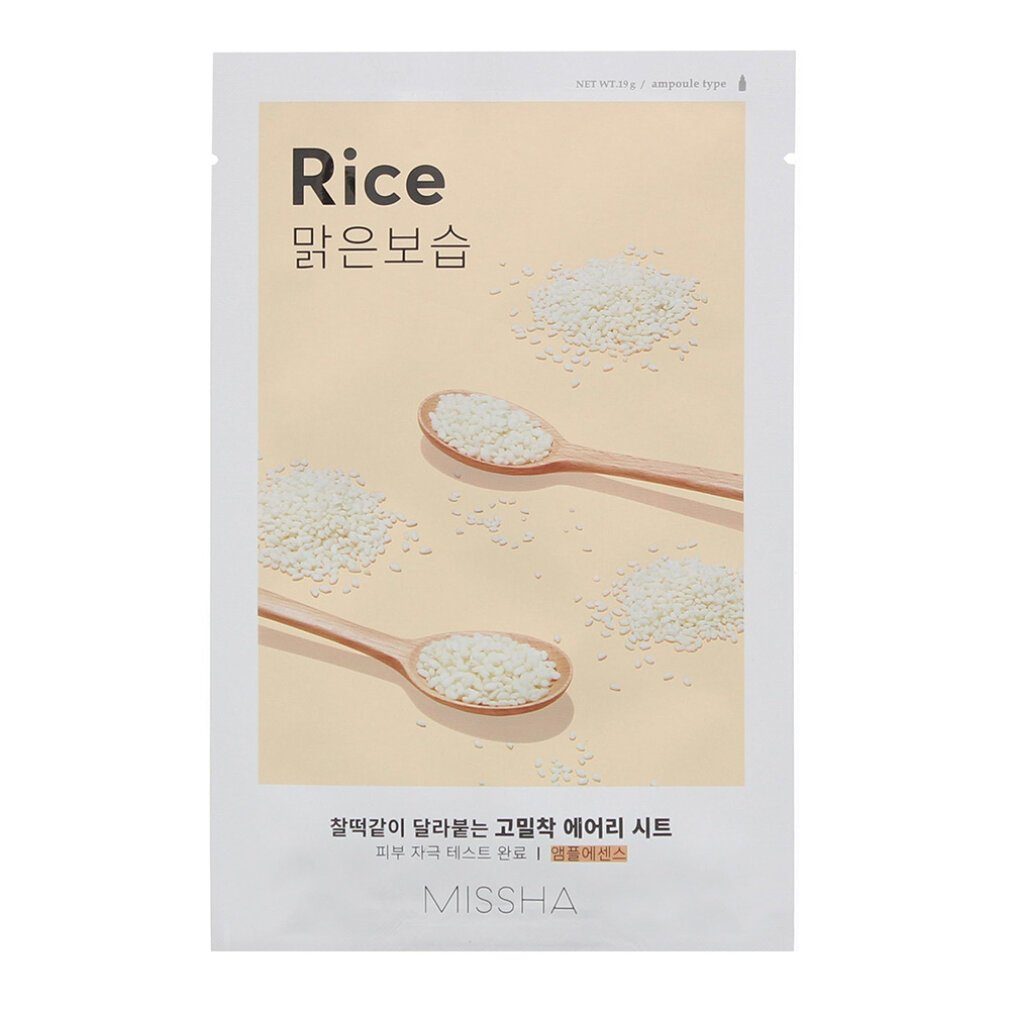 Gesichtsmaske Airy Fit Rice Sheet Mask 19g