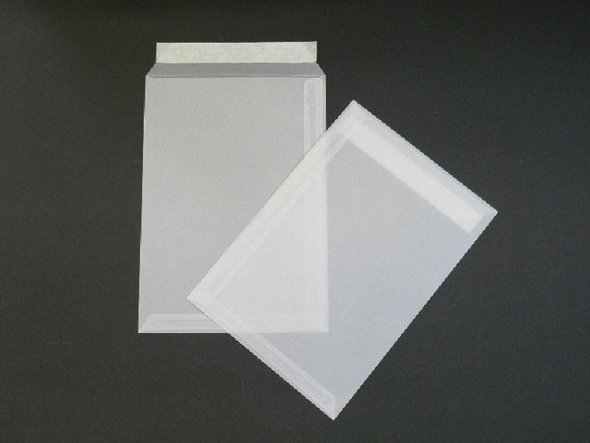 Blanke Briefhüllen Versandtasche Versandtaschen Offset transparent B4 100g/qm HK VE=100 Stück weiß.