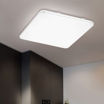 FISCHER & HONSEL LED Deckenleuchte, Leuchtmittel inklusive, Warmweiß, Deckenleuchte Dimmbar LED Wohnzimmerleuchte 3-Stufen Schlafzimmerlampe