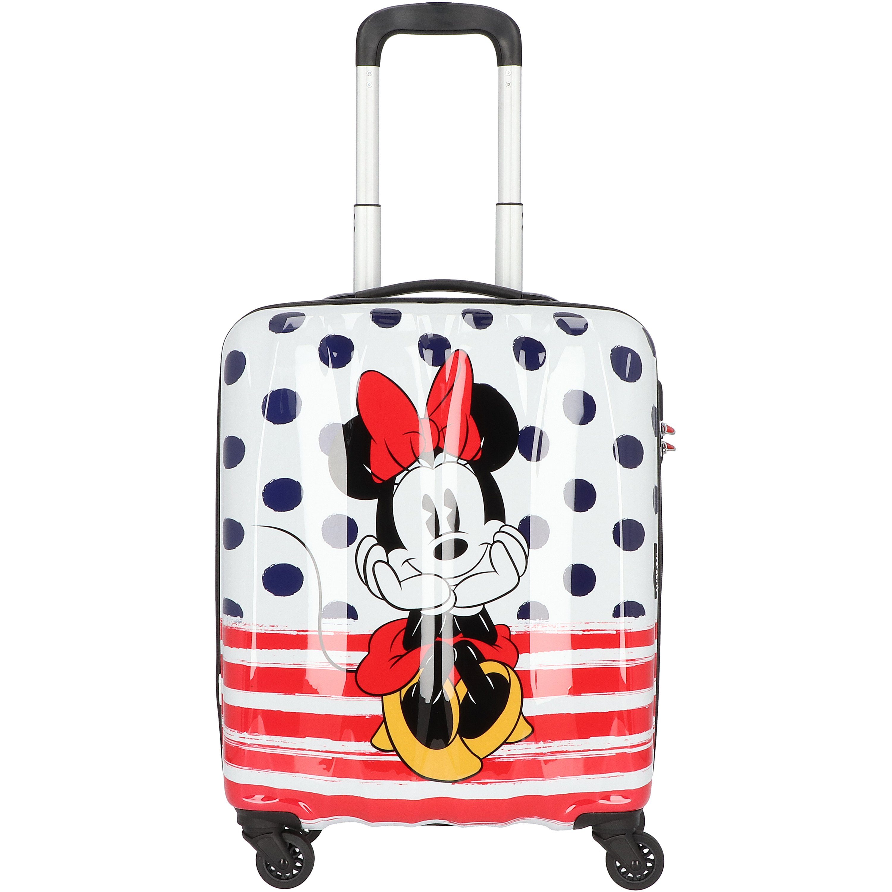 American Tourister® Hartschalen-Trolley Disney Legends, Minnie Mouse Polka  Dot, 55 cm, 4 Rollen