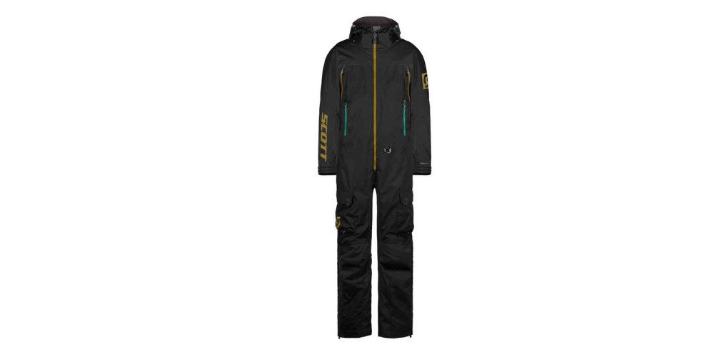 Scott Schneeoverall Back-X Dryo 2024 1-Teiler Snowmobil Kombi Wasserdicht Atmungsaktiv wasserabweisend belüftet dehnbar reflektier
