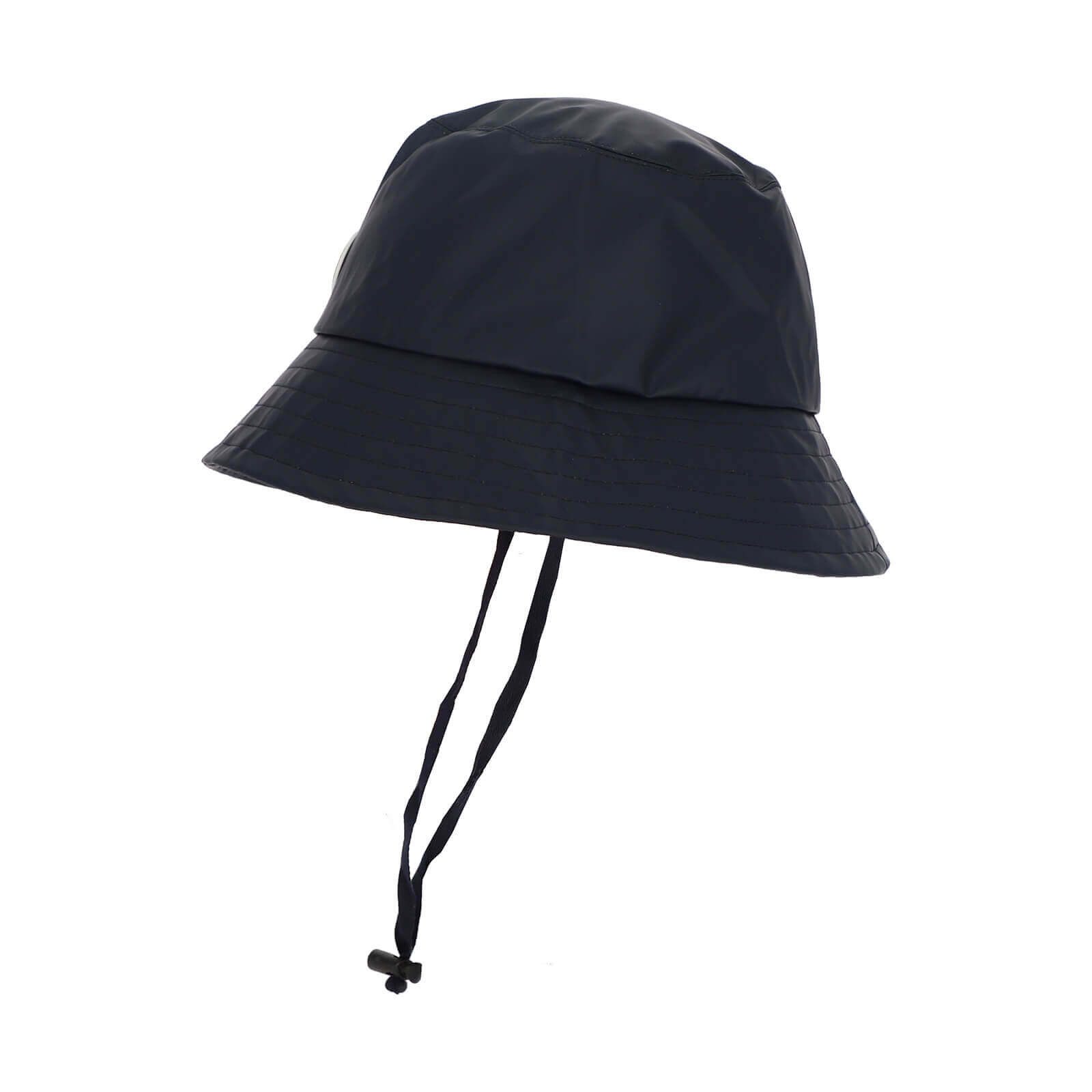 Coastguard Regenhut Unisex Regenmütze mit Zugband - wasserdicht am oberen Kopfbereich