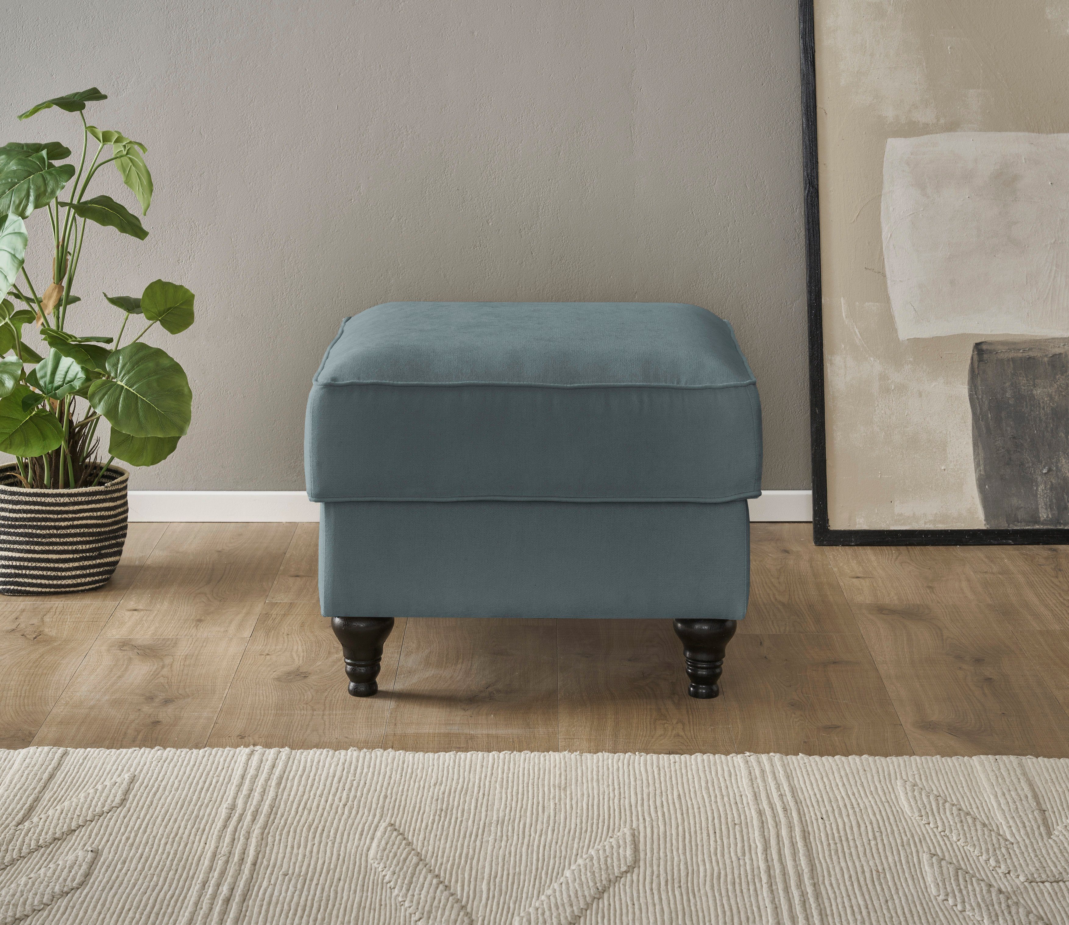 Home affaire Hocker WESTMINSTER, mit Federkern-Polsterung günstig online kaufen