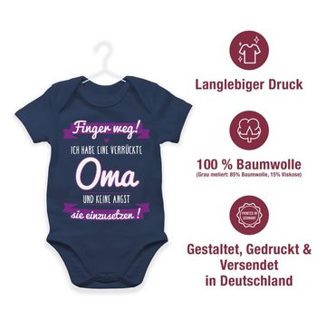 Shirtracer Shirtbody Ich habe eine verrückte Oma Sprüche Baby