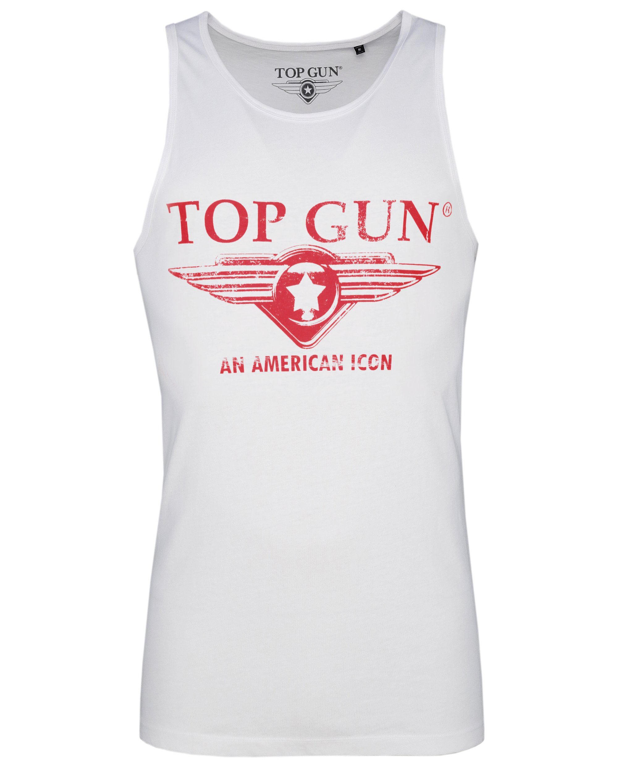 TOP GUN Muskelshirt Pray TG20191072 red