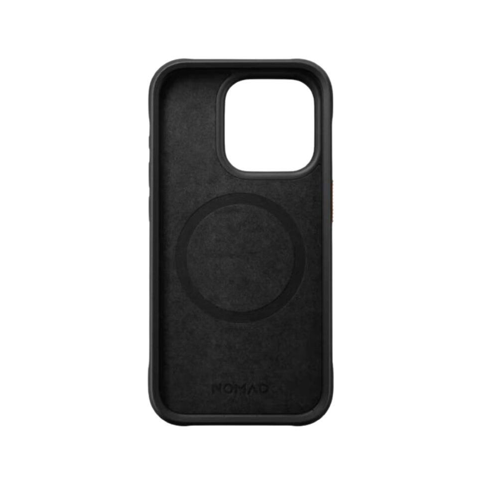 Nomad Smartphone-Hülle Rugged Case, für iPhone 15 Pro, Ultra Orange