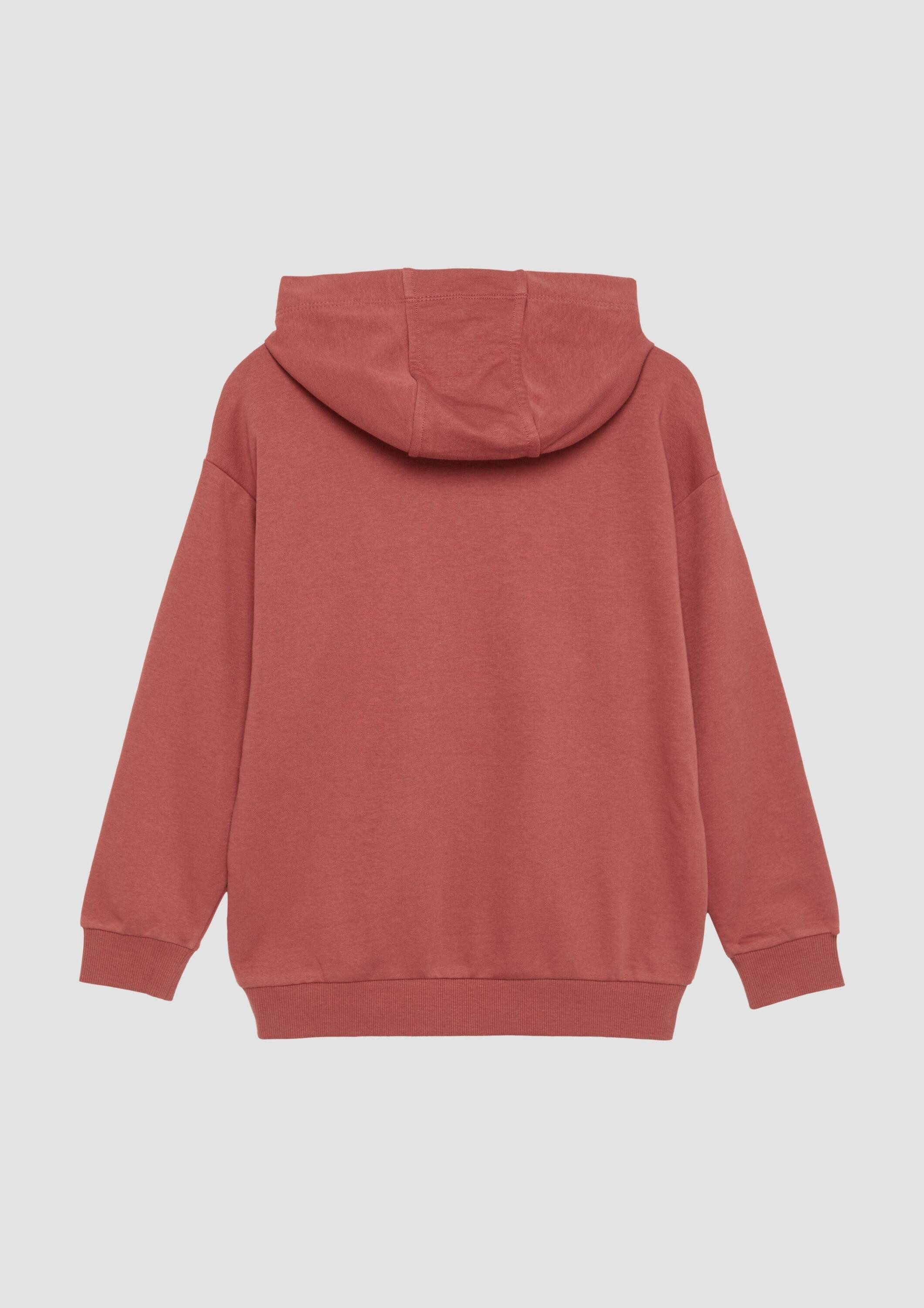 s.Oliver Sweatshirt Sweatshirt Oversized Hoodie mit Frontprint günstig online kaufen