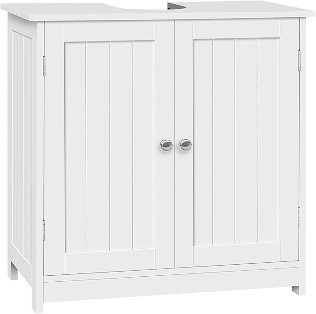 Woltu Waschbeckenunterschrank (1-St) Badezimmerschrank mit 2 Türen, 60x60x3 günstig online kaufen