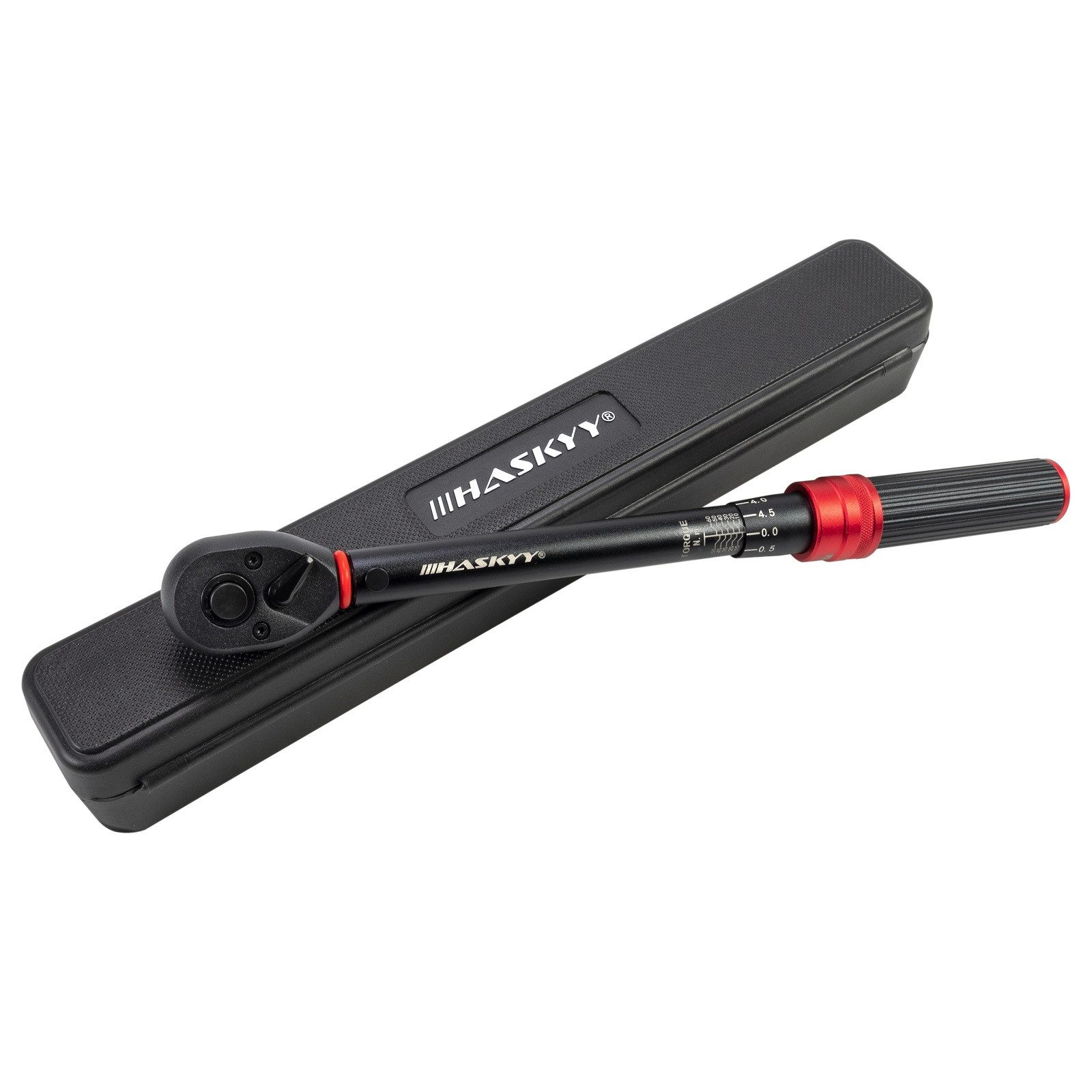 HASKYY Drehmomentschlüssel Drehmomentschlüssel 3/8" 10-60Nm Motorrad Quad Drehmoment Ratsche