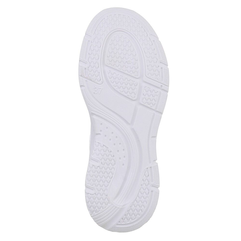 Ital-Design Damen Low-Top Freizeit Slipper (88851275) Keilabsatz/Wedge Sneakers Low in Weiß – Bild 3 von 5