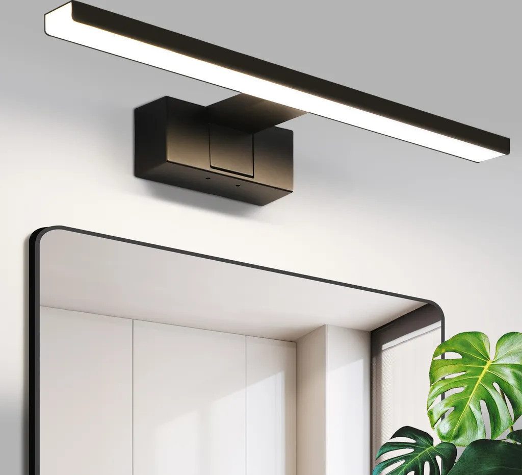 Nettlife LED Spiegelleuchte Badezimmer 30/40/60CM Spiegellampe günstig online kaufen