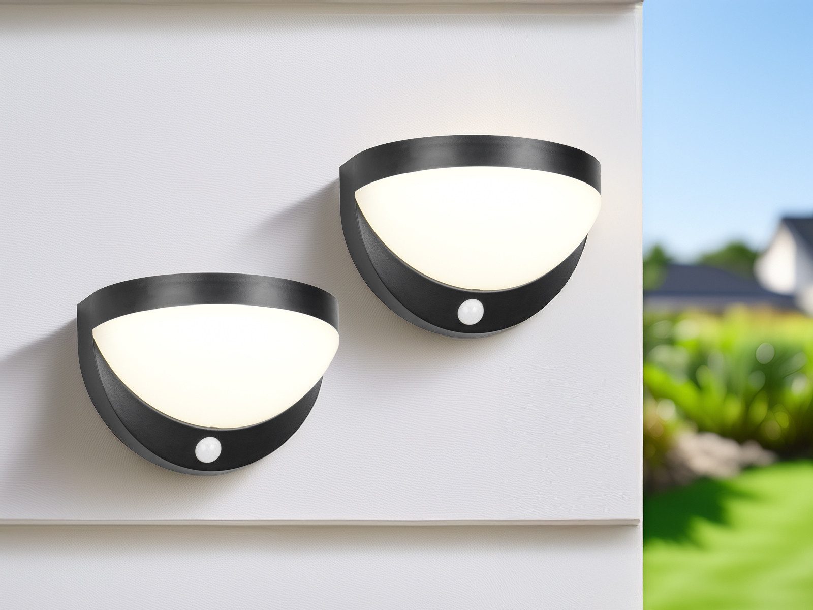 Reality Leuchten LED Solarleuchte, Bewegungsmelder, LED fest integriert, Ne günstig online kaufen