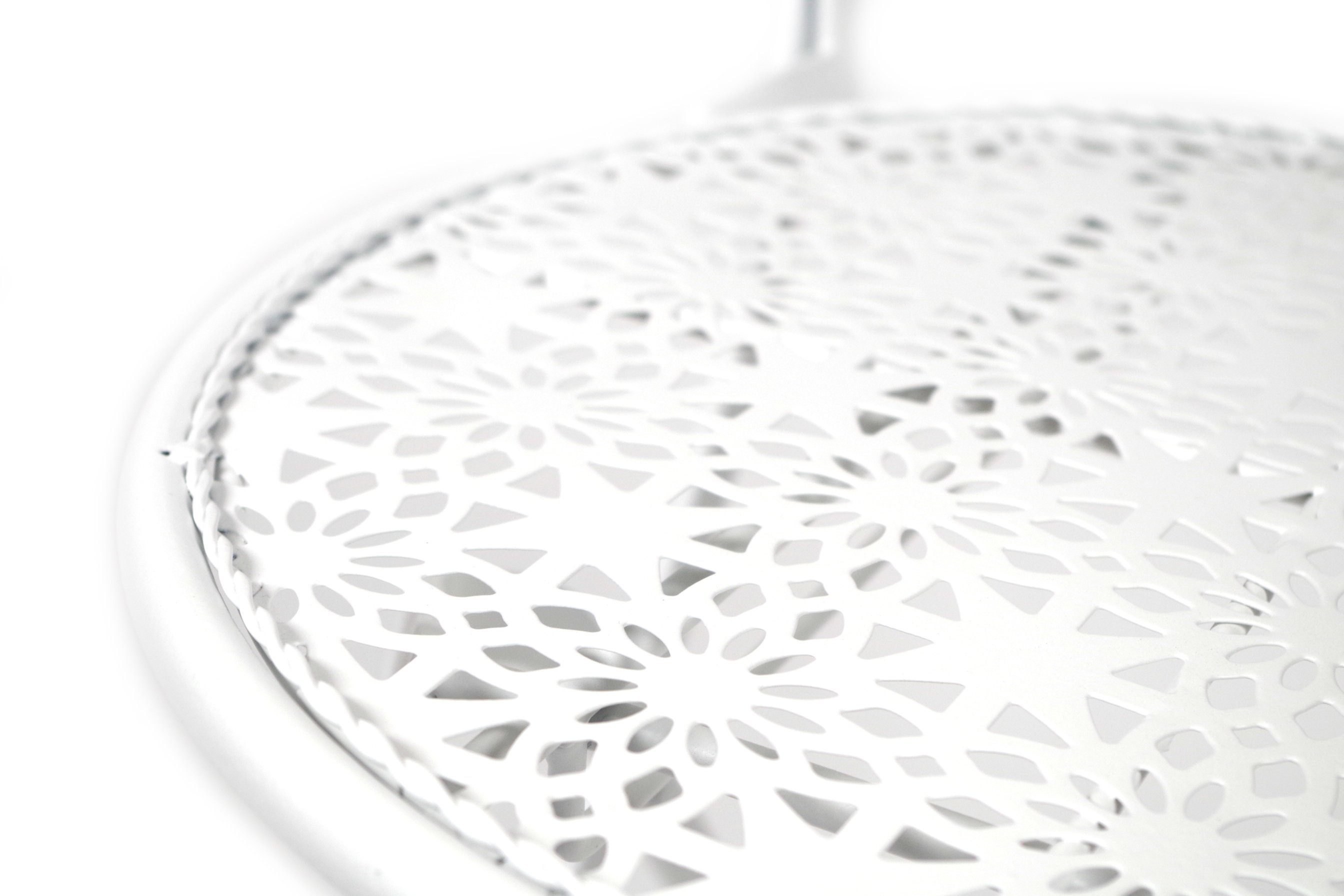 Kobolo 4-Fußstuhl Klappstuhl aus H verfügbar, der St) in Farbe Metall 1 cm (Tisch 94 weiß