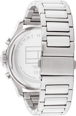 Tommy Hilfiger Multifunktionsuhr CONTEMPORARY, 1710518, Quarzuhr, Armbanduhr, Herrenuhr, Datum, 12/24-Std.-Anzeige, analog