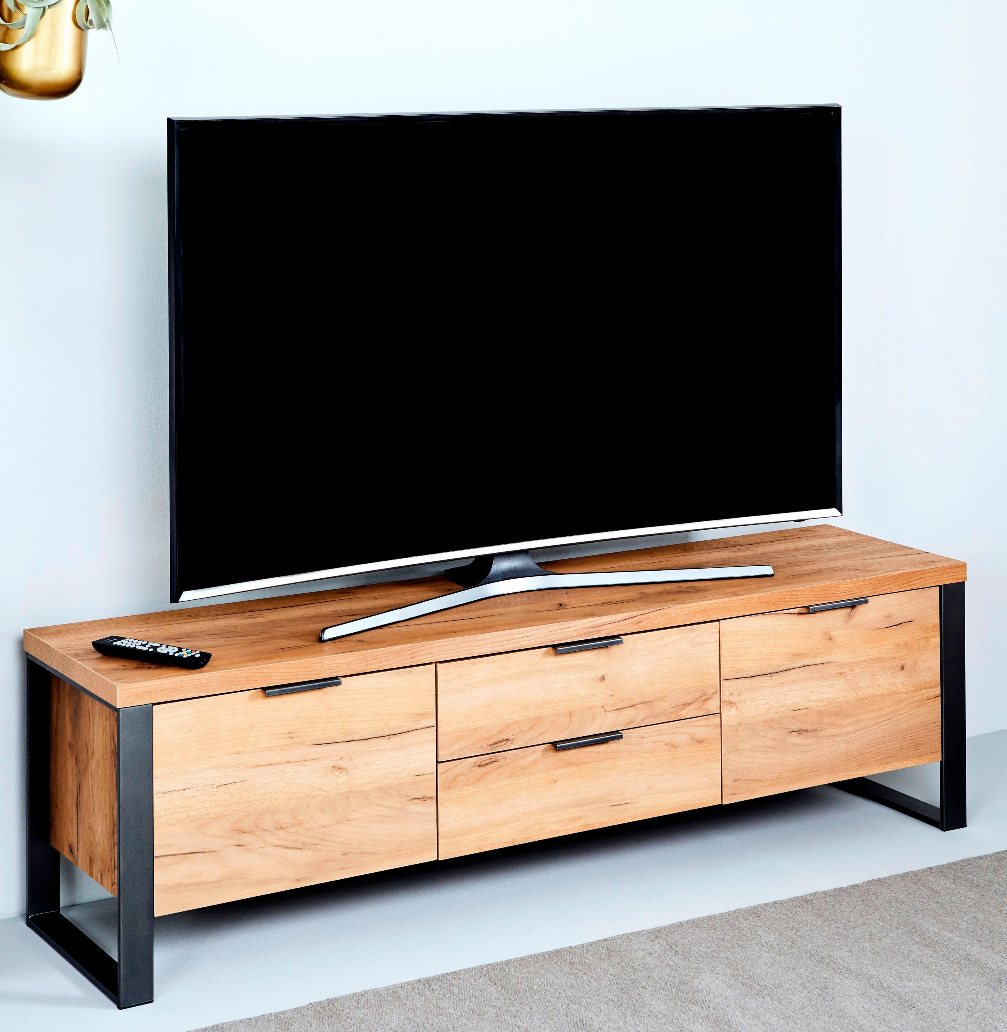 LOOP, Jahnke cm Breite 152 TV-Board | Kerneiche ca. Kerneiche