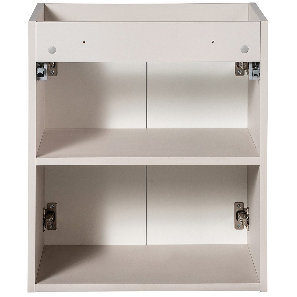 Lomadox Unterschrank NEWPORT-56-CASHMERE Waschtischunterschrank, kaschmir mit gerillter Front, ca. 50/57/39cm – Bild 5 von 5