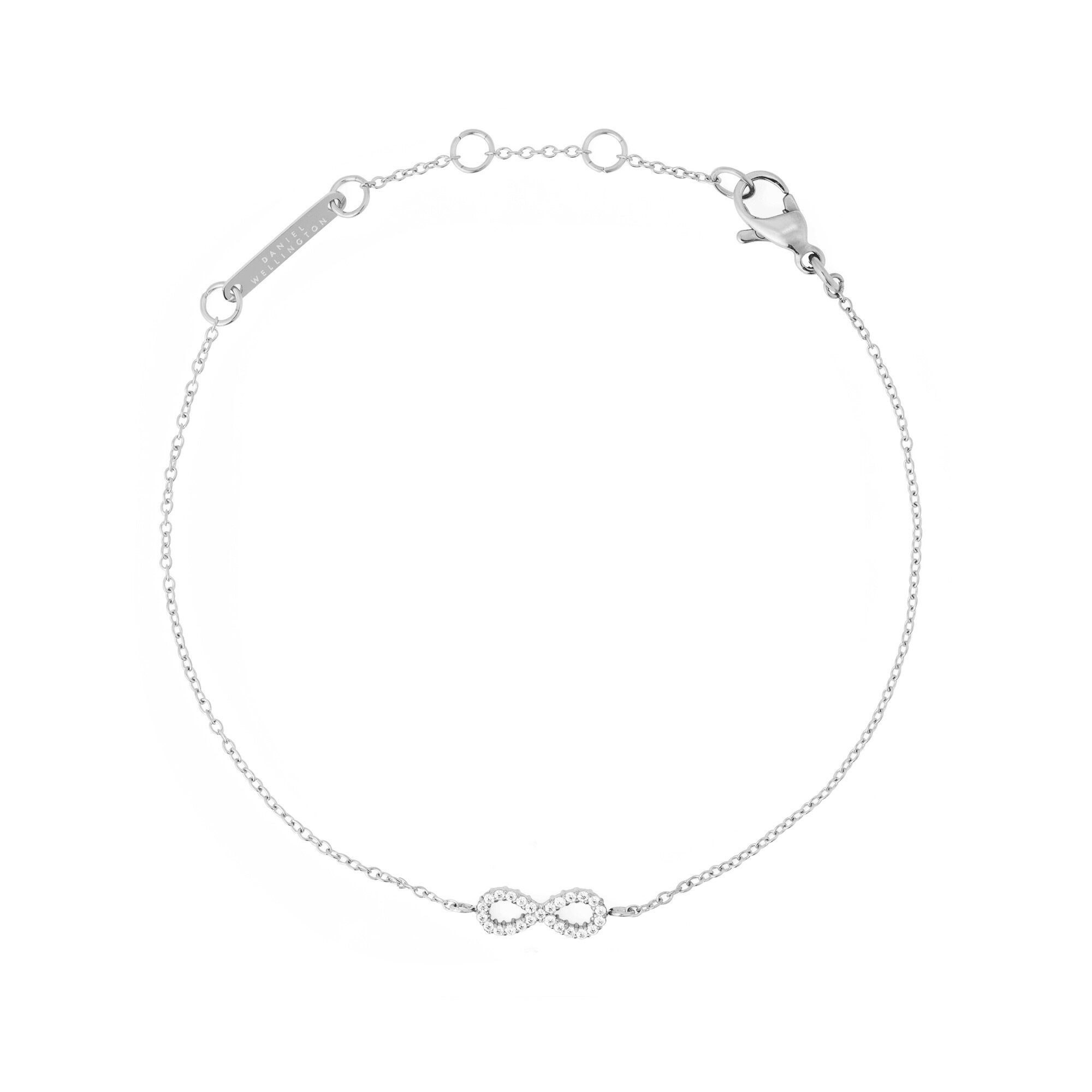 Daniel Wellington Edelstahlarmband Zartes Stahlarmband mit Unendlichkeitssymbol Mirelle