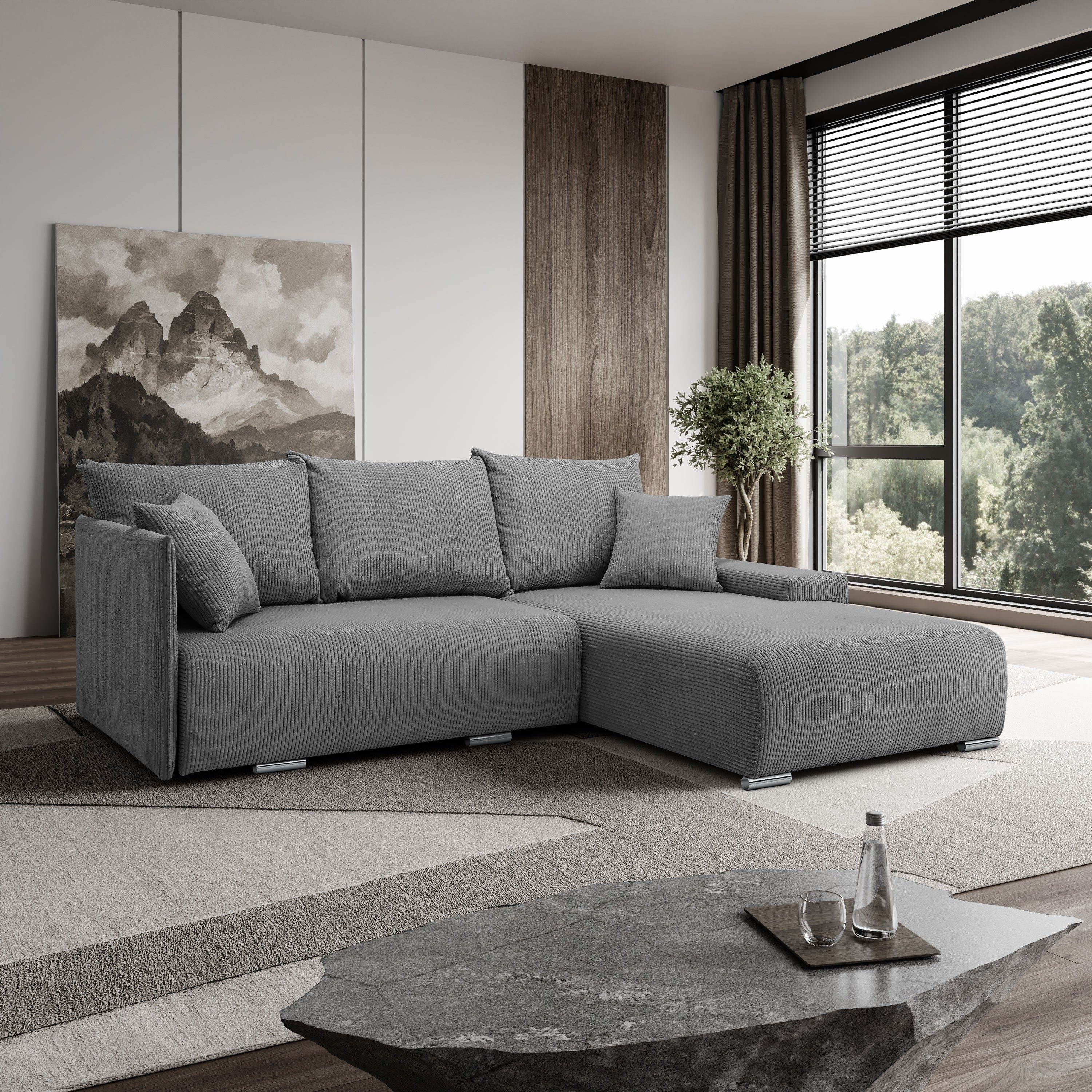 Kaiser Möbel Ecksofa Sofa L form, günstig online kaufen