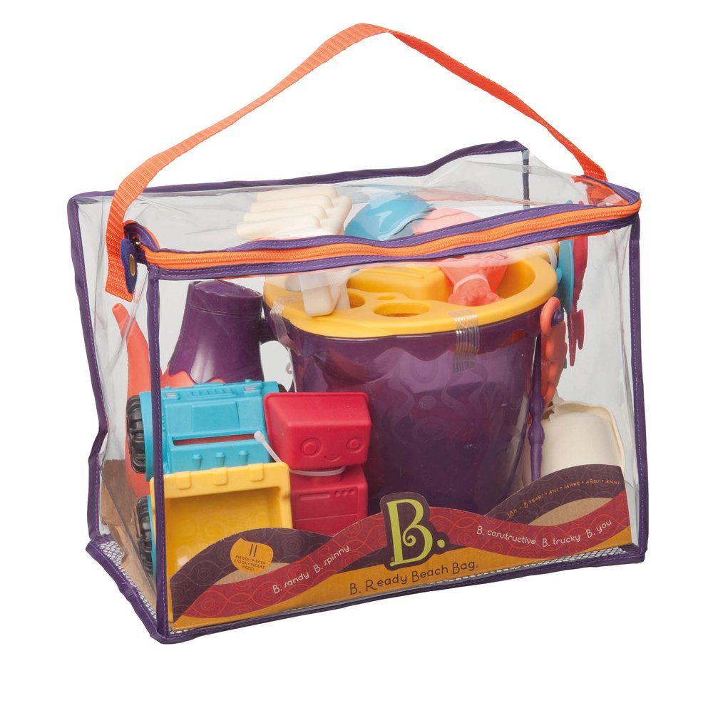 B. TOYS Sandform B. Ready Beach Bag Tomato Sandspielzeug