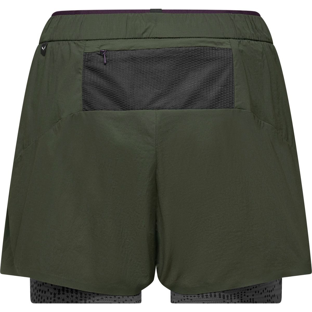 Salewa Shorts Pedroc Durastretch 2IN1 Short W Leichte und elastische Damen-Shorts mit integrierter Innenhose, ideal