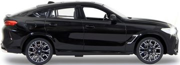 Jamara RC-Auto Deluxe Cars, BMW X6 M 1:14, schwarz - 2,4 GHz, mit LED-Lichtern