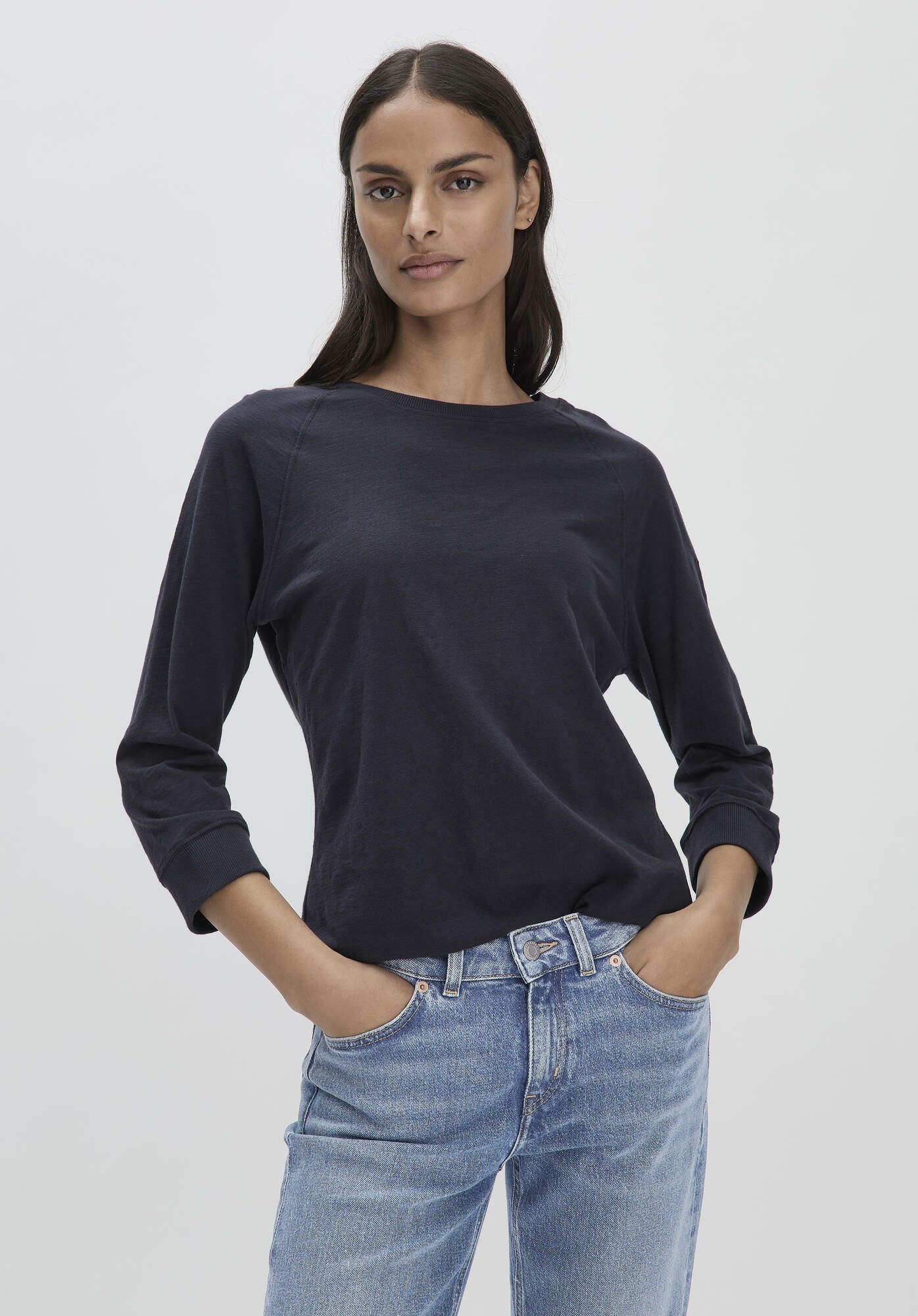 Hessnatur T-Shirt Slub Regular aus reiner günstig online kaufen