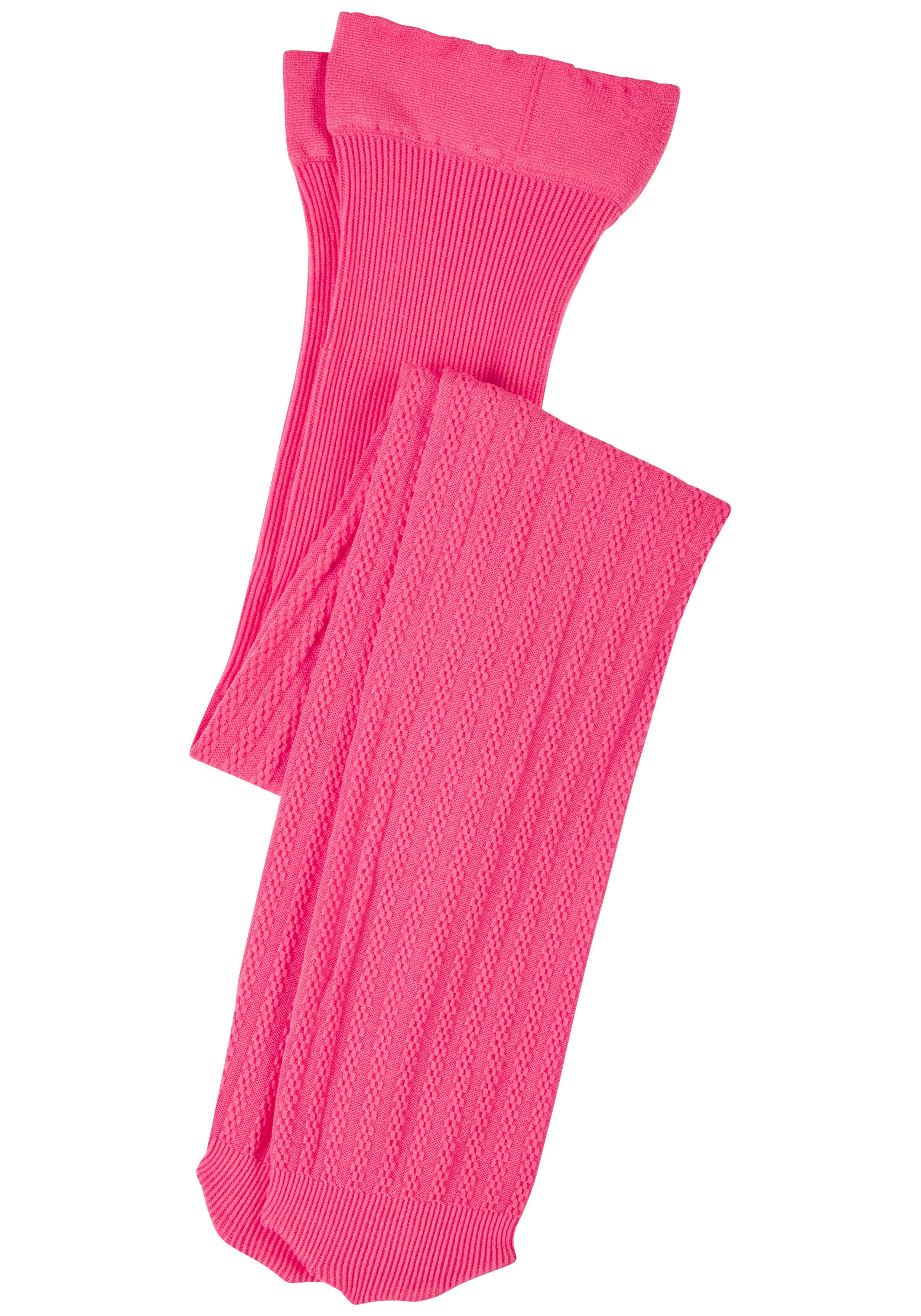 H.I.S Feinstrumpfhose 20 DEN (Packung 2 St) mit geripptem Muster