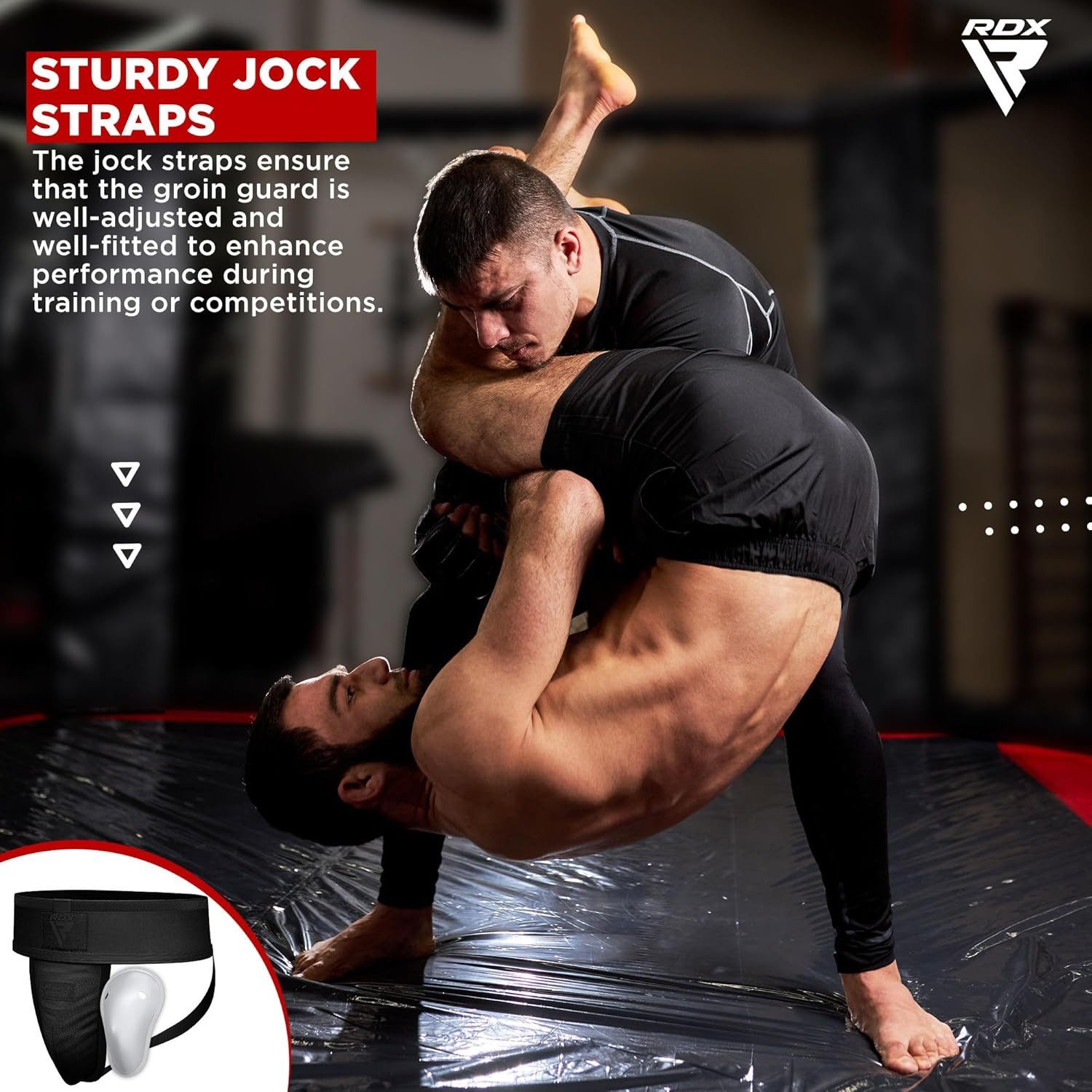 RDX Sports Tiefschutz RDX Tiefschutz Cup Herren, Boxen Kickboxen MMA Sparring Tiefschutz