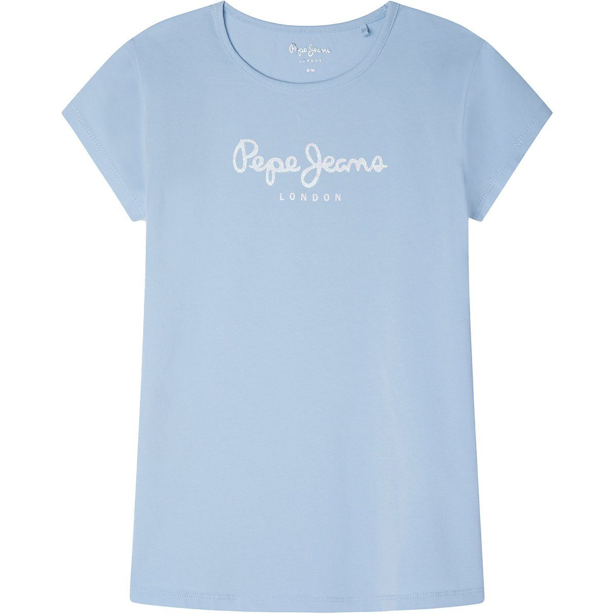 Visita lo Store di Pépé JeansPepe Jeans Hana Glitter S/S N T-Shirt Bambine e Ragazze 