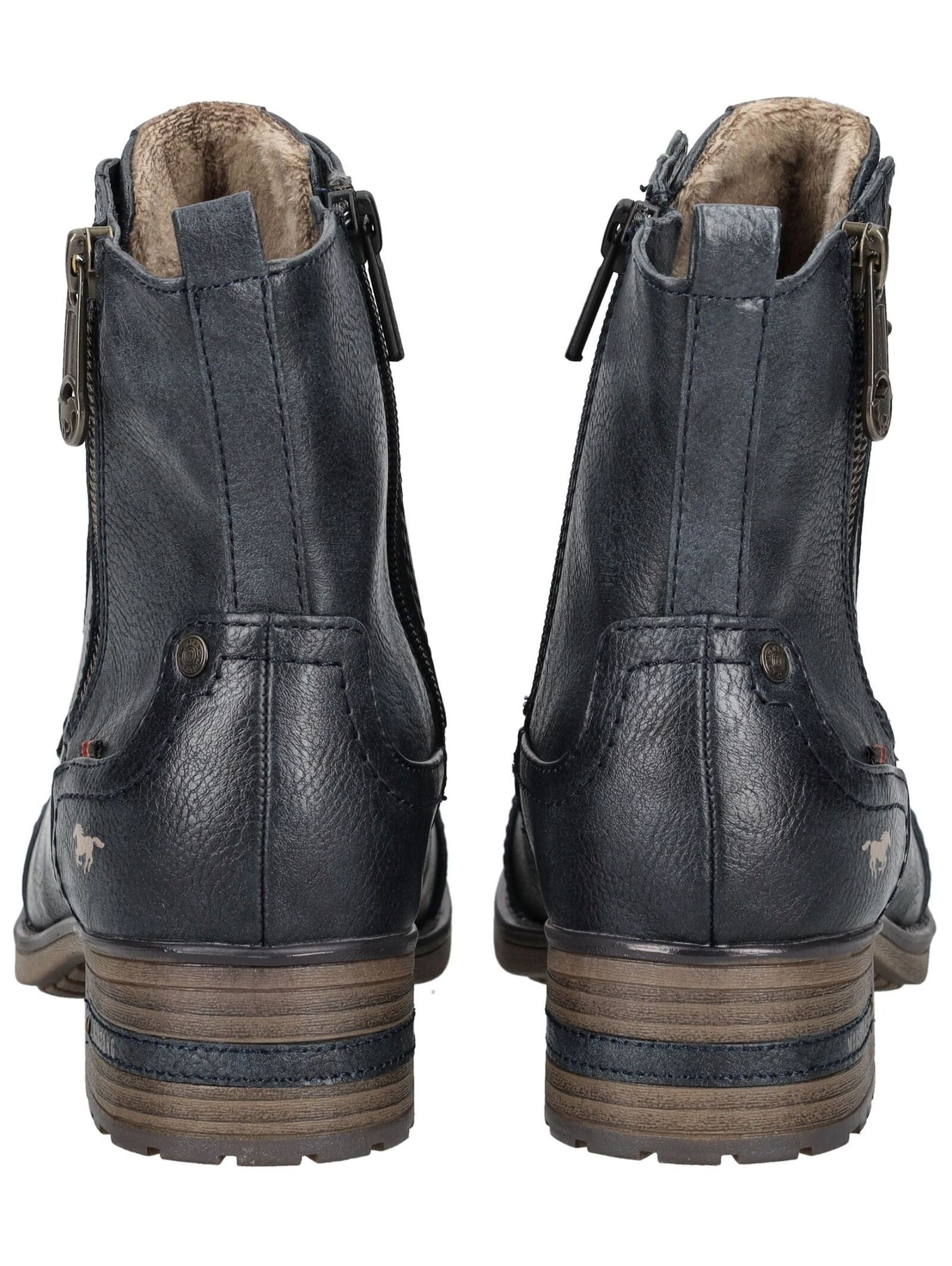 Mustang Shoes Mustang Shoes Stiefelette Lederimitat Schnürstiefelette